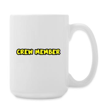 Crew Mitglied - Große Tasse 440 ml - Weiß - Rechts