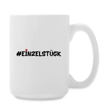 Einzelstück - Große Tasse 440 ml - Weiß - Rechts