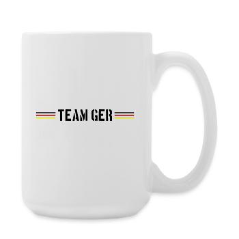 Germany Team Germany Flag - Large Mug 440 ml - white - Right