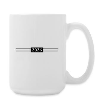 2026 Jahr - Große Tasse 440 ml - Weiß - Rechts