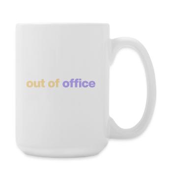Out of Office - Large Mug 440 ml - white - Right