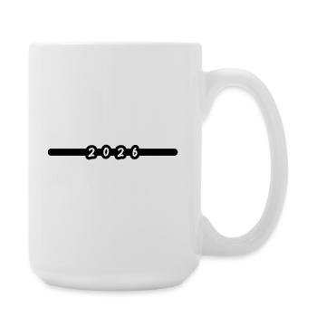 2026 Jahr - Große Tasse 440 ml - Weiß - Rechts