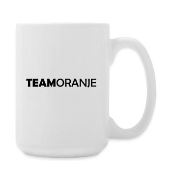 Team Oranje - Nederland - Netherlands Niederlande - Große Tasse 440 ml - Weiß - Rechts