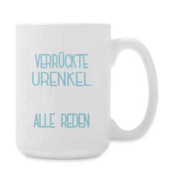 Urenkel Spruch Ur-Enkelsohn Urenkeln Urenkelsohn - Große Tasse 440 ml - Weiß - Rechts