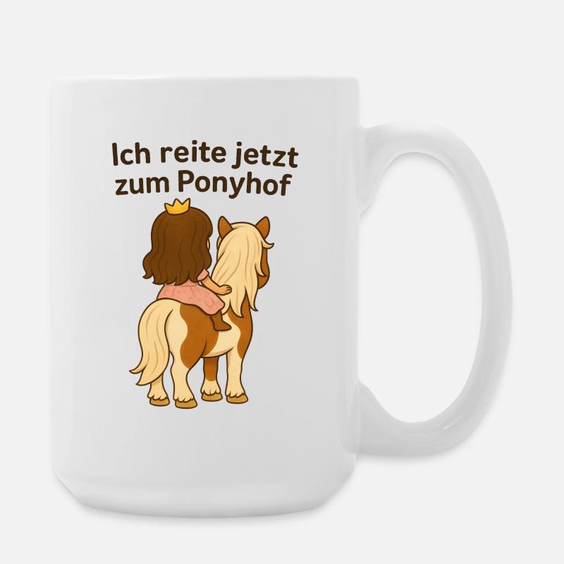 Ponyhof - Grande tasse 440 ml - blanc