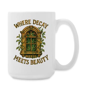 Urbex - Urban Exploration - Large Mug 440 ml - white - Right