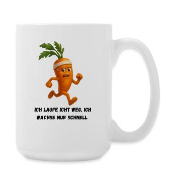 Héros Carotte Dashing - Grande tasse 440 ml - blanc - Droite