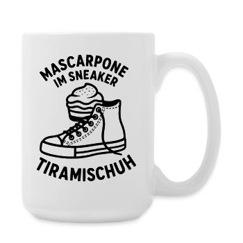 tiramischuh - Große Tasse 440 ml - Weiß - Rechts