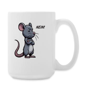 No Rat Rats Rat Owner Rat Lovers - Large Mug 440 ml - white - Right
