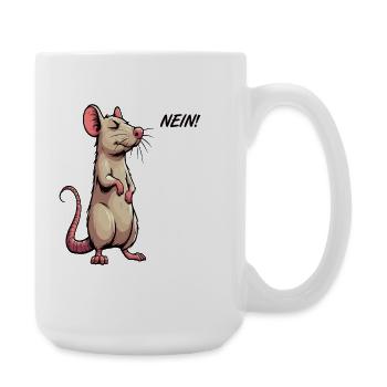 No Rat Rats Rat Owner Rat Lovers - Large Mug 440 ml - white - Right
