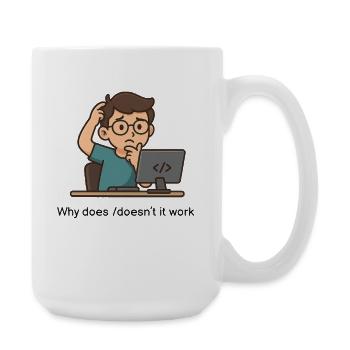 Why does/doesn't it work - Large Mug 440 ml - white - Right