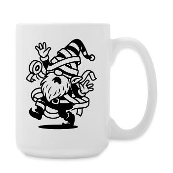 Ruban adhésif à colle Weight - Grande tasse 440 ml - blanc - Droite