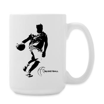 Basketball - Large Mug 440 ml - white - Right