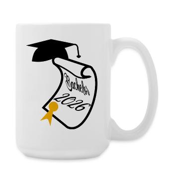 Bachelor 2026 - Large Mug 440 ml - white - Right