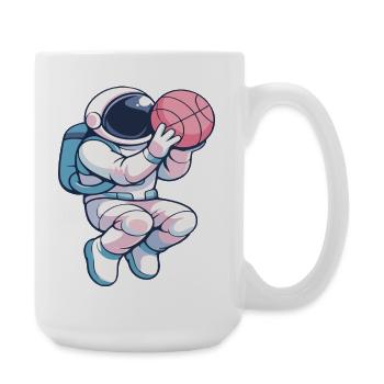 Astro Hoops : Dunk Lunaire - Grande tasse 440 ml - blanc - Droite