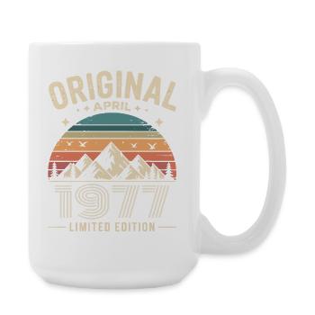 February 1977 – Legend of the Peaks and Mountains - Large Mug 440 ml - white - Right