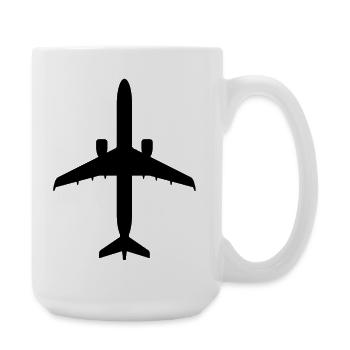 Jet - Große Tasse 440 ml - Weiß - Rechts