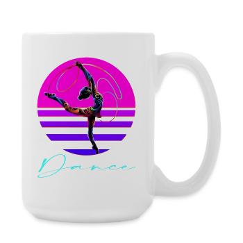 Dance - Große Tasse 440 ml - Weiß - Rechts