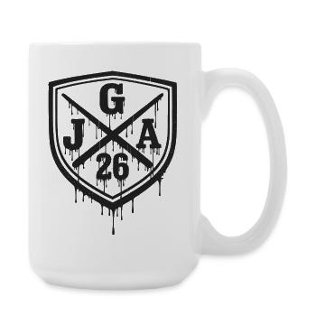Équipe de la fête de garçon 2026 - Grande tasse 440 ml - blanc - Droite
