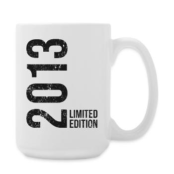 Jahrgang 2013 – 13 Jahre Spaß-Shirt - Große Tasse 440 ml - Weiß - Rechts