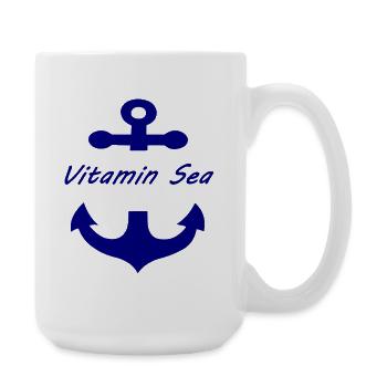 Vitamine-Mer - Grande tasse 440 ml - blanc - Droite