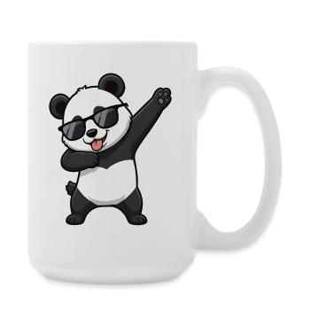 Dabbing Panda - Large Mug 440 ml - white - Right