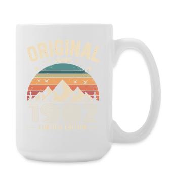 Juni 1982 – Legende der Gipfel und Berge - Große Tasse 440 ml - Weiß - Rechts
