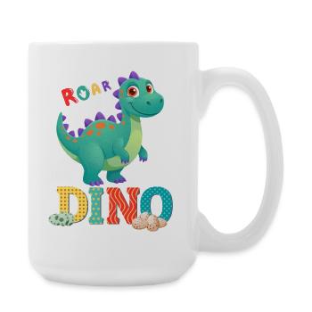 DINO - Large Mug 440 ml - white - Right