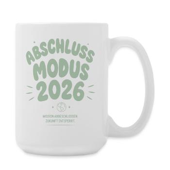 Abschluss Modus 2026 - Große Tasse 440 ml - Weiß - Rechts