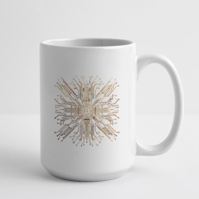 Platine Core cpu Computer Nerd pc humor geek code Large Mug 440 ml
