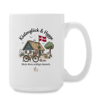 Dänisches Landleben - Große Tasse 440 ml - Weiß - Rechts