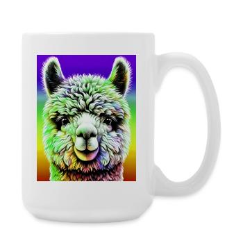 Alpaca - Large Mug 440 ml - white - Right