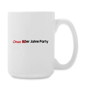 Les années 80 de grand-mère - Grande tasse 440 ml - blanc - Droite