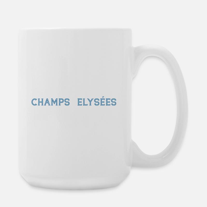 ChampsElysées - Große Tasse 440 ml - Weiß