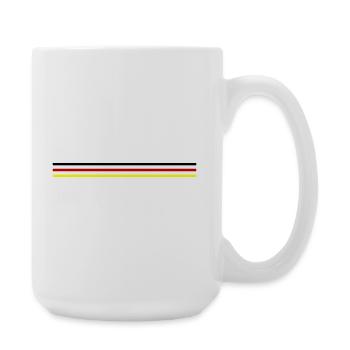 Drapeau de la ligne d’Allemagne - Grande tasse 440 ml - blanc - Droite