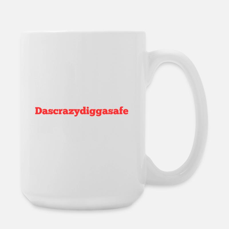 Das crazy - Große Tasse 440 ml - Weiß