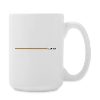 Team Germany - Große Tasse 440 ml - Weiß - Rechts