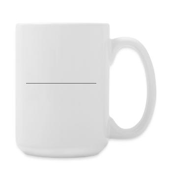Line Icon - Large Mug 440 ml - white - Right