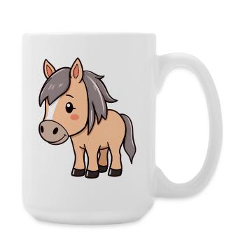 Cheval islandais Cheval islandais - Grande tasse 440 ml - blanc - Droite
