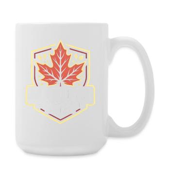 Société de reconnaissance d'automne Récolte d'automne Automne - Grande tasse 440 ml - blanc - Droite