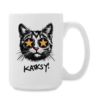 Katksy - Large Mug 440 ml - white - Right