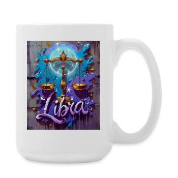 Libra - Large Mug 440 ml - white - Right