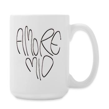 Amore Mio Lettering - Large Mug 440 ml - white - Right