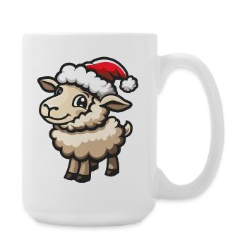 Sheep Christmas - Large Mug 440 ml - white - Right