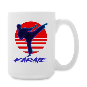 Karate - Large Mug 440 ml - white - Right