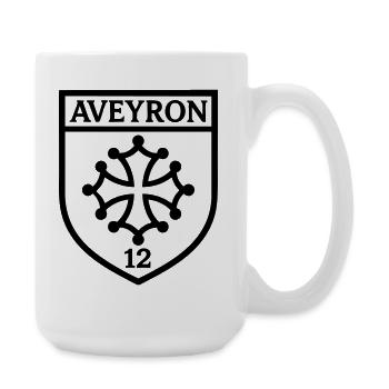Aveyron - Große Tasse 440 ml - Weiß - Rechts