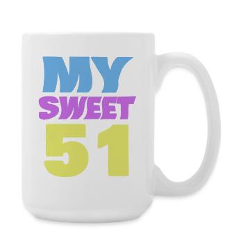 51 - Große Tasse 440 ml - Weiß - Rechts