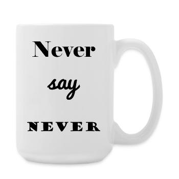 NACHRICHT. ZITATE. ZITATE. HUMOR. LUSTIG. PAPA - Große Tasse 440 ml - Weiß - Rechts