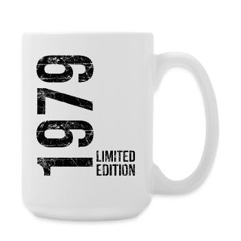 47th Birthday Men Women Vintage Vintage 1979 - Large Mug 440 ml - white - Right