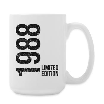 38th Birthday Man Woman 38 Years 1988 Birthday - Large Mug 440 ml - white - Right